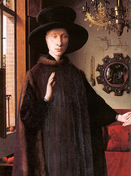 Jan Van Eyck Portrait of Giovanni Arnolfini and his Wife